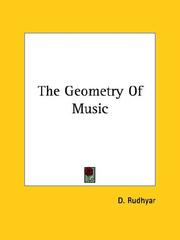 Cover of: The Geometry of Music by Dane Rudhyar