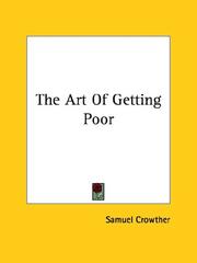 Cover of: The Art of Getting Poor