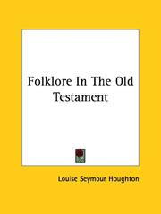 Cover of: Folklore in the Old Testament