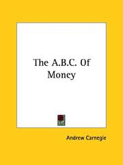 Cover of: The A.b.c. of Money