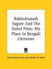 Rabindranath Tagore and the Nobel Prize