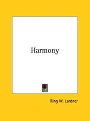 Cover of: Harmony