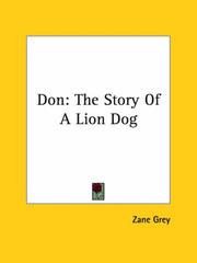 Cover of: Don | Zane Grey