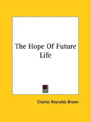 Cover of: The Hope of Future Life