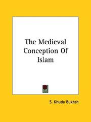 Cover of: The Medieval Conception Of Islam