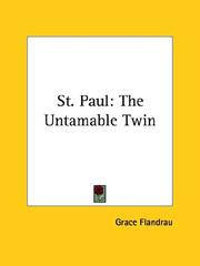 Cover of: St. Paul | Grace Flandrau