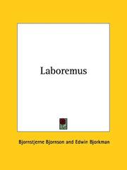 Cover of: Laboremus by Bjørnstjerne Bjørnson