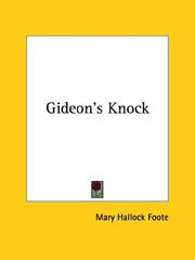 Cover of: Gideon's Knock