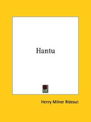 Cover of: Hantu by Henry Milner Rideout