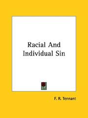 Cover of: Racial and Individual Sin