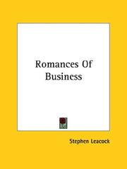 Cover of: Romances of Business