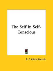 Cover of: The Self in Self-conscious