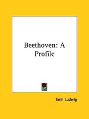 Cover of: Beethoven by Emil Ludwig