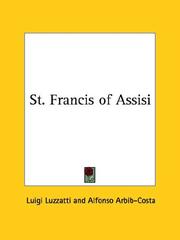 Cover of: St. Francis of Assisi