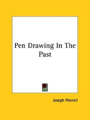 Cover of: Pen Drawing in the Past by Joseph Pennell
