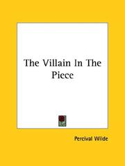 Cover of: The Villain in the Piece
