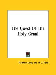Cover of: The Quest of the Holy Graal | 