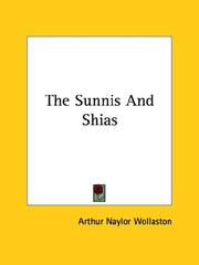 Cover of: The Sunnis and Shias by Arthur N. Wollaston