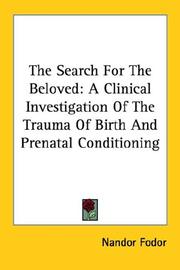 Cover of: The Search for the Beloved: a Clinical I