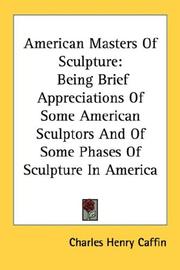 Cover of: American Masters Of Sculpture by Charles Henry Caffin
