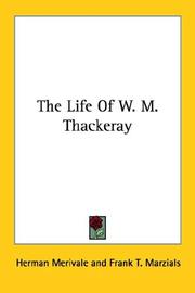 Cover of: The Life of W. M. Thackeray
