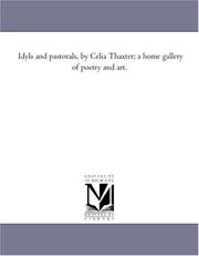 Cover of Idyls and Pastorals