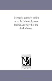 Cover of: Money by Michigan Historical Reprint Series