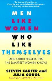 Cover of: Men Like Women Who Like Themselves by Steven Carter, Julia Sokol