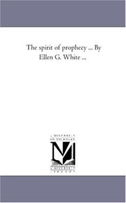 Cover of: The spirit of prophecy ... By Ellen G. White ...: Vol. 3
