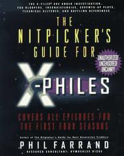 Cover of: The nitpicker's guide for X-philes by Phil Farrand