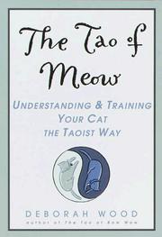 Cover of: The Tao of Meow by Deborah Wood