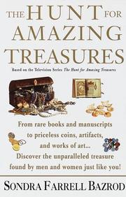 Cover of: The hunt for amazing treasures