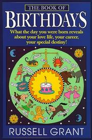 The book of birthdays by Russell Grant