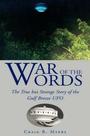 War of the Words by Craig, R. Myers