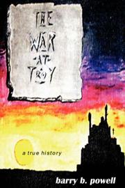Cover of: The War at Troy