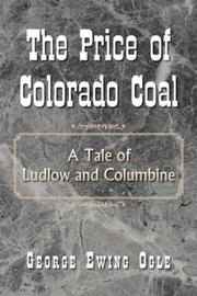 Cover of: The Price of Colorado Coal