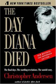 Cover of: Day Diana Died, The by Christopher Anderson