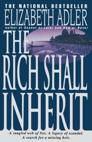 Cover of: Rich Shall Inherit, The by Elizabeth Adler