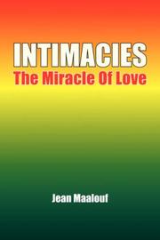 Cover of: Intimacies by Jean Maalouf