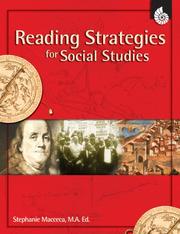 Cover of: Reading Strategies for Social Studies (Reading and Writing Strategies) (Reading and Writing Strategies) by Stephanie Macceca