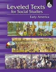 Cover of: Leveled Texts for Social Studies: Early America
