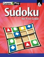 Cover of: Learn & PLay Sudoku for First Grade (Sudoku Learn & Play)
