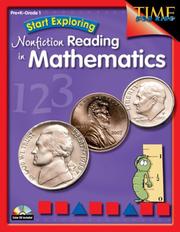 Cover of: Start Exploring Nonfiction Reading in Mathematics Grades Prek-1 (Time for Kids) (Time for Kids)