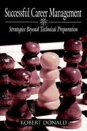 Cover of: Successful Career Management: Strategies Beyond Technical Preparation