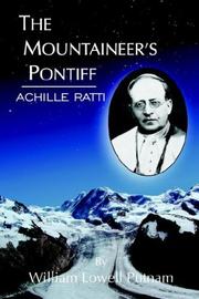Cover of: The Mountaineer's Pontiff: ACHILLE RATTI