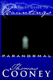 Cover of: A Study Guide To Hauntings: paranormal