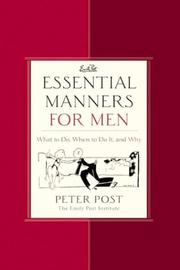 Essential Manners for Men by Peter Post