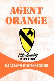 Cover of: AGENT ORANGE by Galliano D'Alessandro, Galliano D'Alessandro