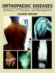 Cover of: ORTHOPAEDIC DISEASES: Summary of Principles and Management