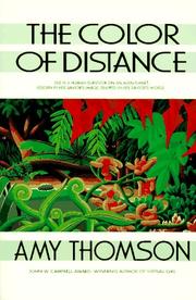 Cover of: The color of distance by Amy Thomson